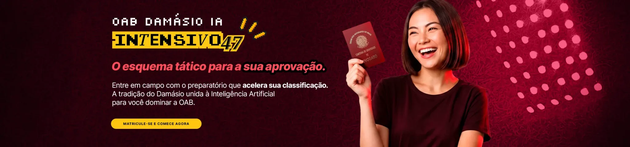 OAB Damásio IA: o esquema tático do Damásio para sua aprovação na OAB.
